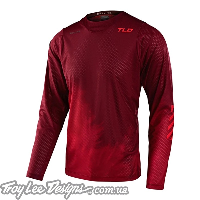 Джерси TLD SKYLINE AIR LS JERSEY [FADES WINE]